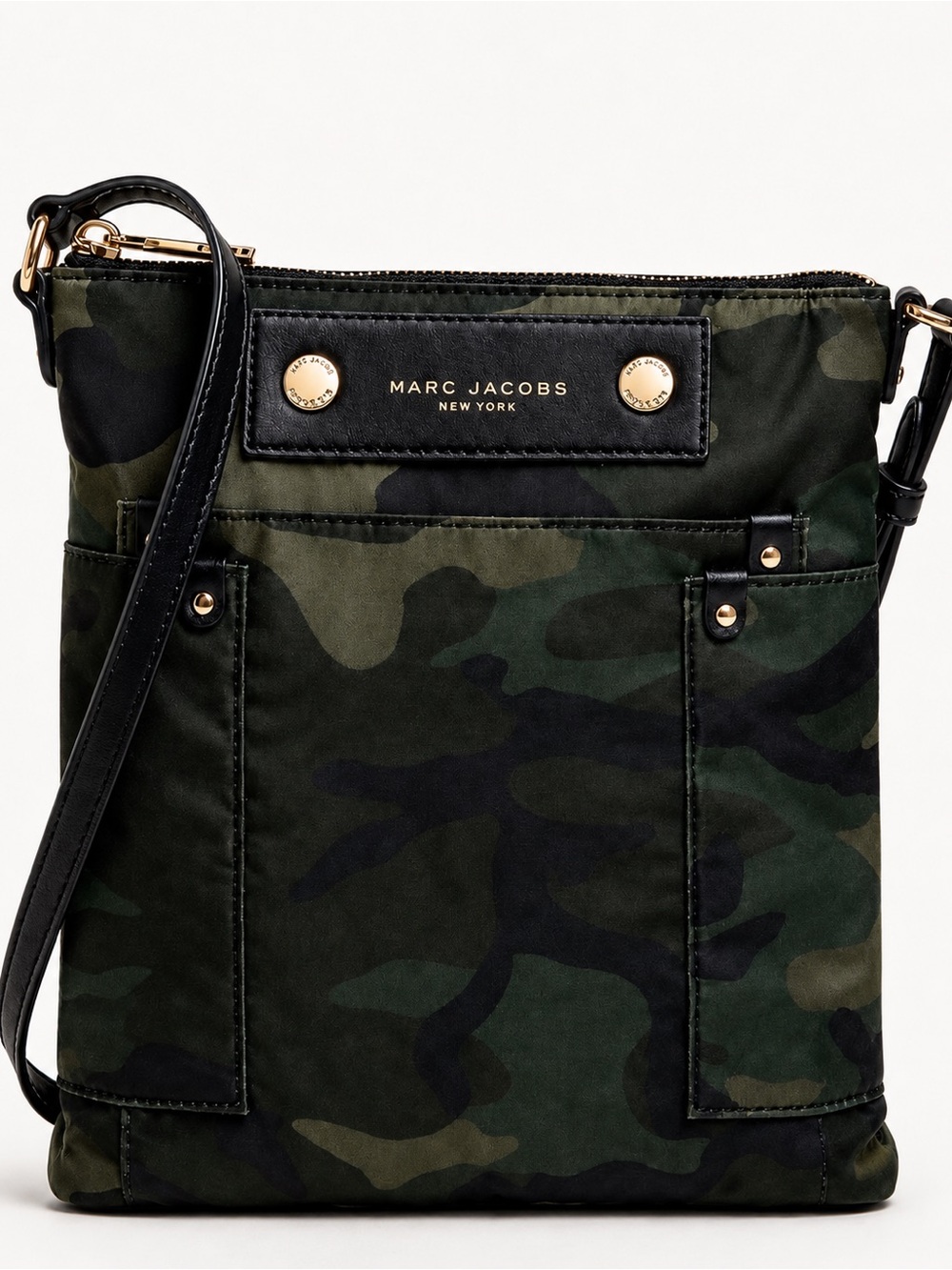 Marc Jacobs Green Camo Crossbody Bag